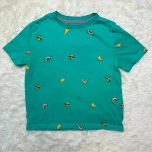 Old Navy T-Shorts Tacos Green  & Yellow Size Small